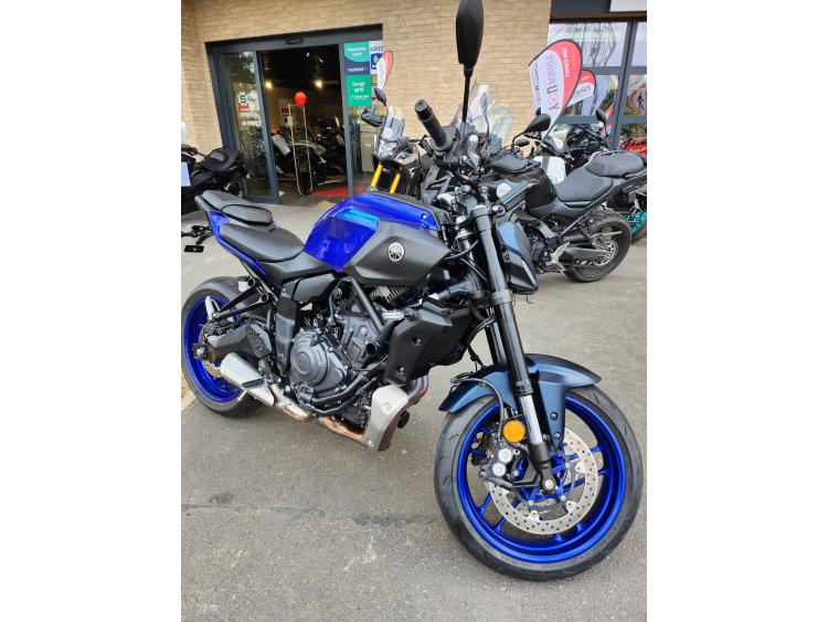 YAMAHA MT-07 35KW 2025 BLEU PERMIS A2 SHIFTER UP/DOWN